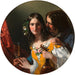 De drie lekkerste dingen - Friedrich von Amerling — gepresenteerd in een interieur