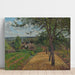 Reproductie van het schilderij De boomgaarden van Louveciennes - Camille Pissarro