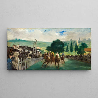 De Rennen van Longchamp - Edouard Manet