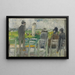 "Aux courses" - Lesser Ury — ingelijst kunstwerk aan de muur