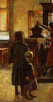 Taverne flamande - Lesser Ury — weergave van het kunstwerk