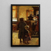 Taverne flamande - Lesser Ury — ingelijst kunstwerk aan de muur