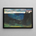 Regenachtige sfeer - Lesser Ury — ingelijst kunstwerk aan de muur