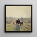 Lever de soleil gelé - Elioth Gruner — framed artwork on a wall