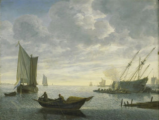 Lieve Pietersz Verschuier - Caulking of a Vessel.webp