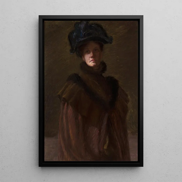 Lilla Cabot Perry - Self Portrait.webp