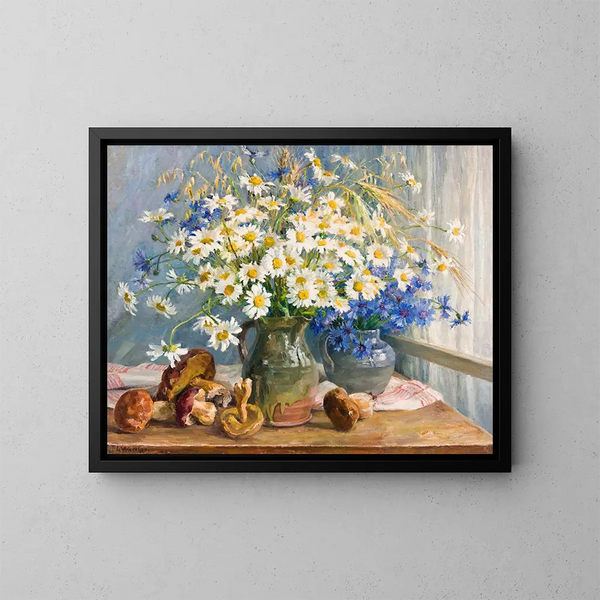 Lille Painting - Lilly Walther — framed artwork on a wall