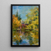 Landscape Painting - Lilly Walther — framed artwork on a wall
