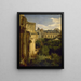 Ruïnes van de kerk Saint-Louis-du-Louvre en het hotel de Longueville - Lina Jaunez — ingelijst kunstwerk aan de muur