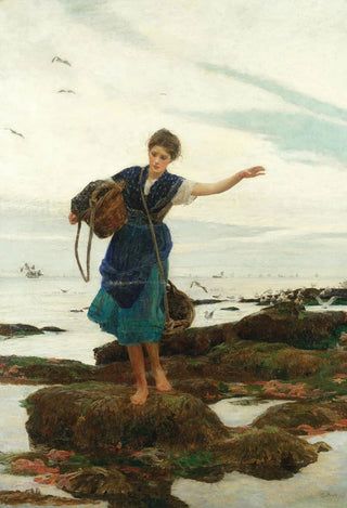 Lionel Percy Smythe - The mussel gatherer.webp