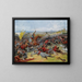 De strijd bij Mentana - Lionel Royer — ingelijst kunstwerk aan de muur