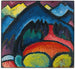 Lithografie blauwe De Boot - Wassily Kandinsky — weergave van het kunstwerk