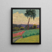 Landschap in Provence - Lo Gausson — ingelijst kunstwerk aan de muur
