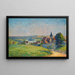 Triel-sur-Seine - Lo Gausson — ingelijst kunstwerk aan de muur