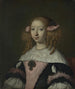 van Adriana Jacobusdr Hinlopen 1646-1736, echtgenote van Johannes Wijbrants - Lodewijk van der Helst — weergave van het kunstwerk