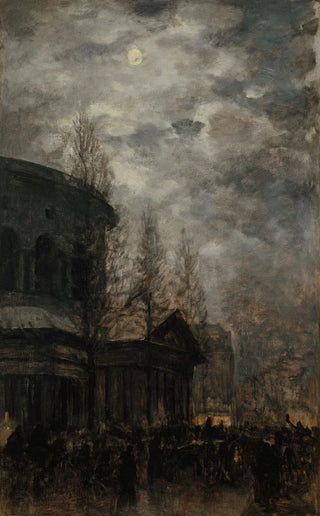 LonPierre Herpin - Sortie de Paris en 1870 Rotonde de la Villette.webp