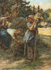 Faneuse of Fenaison - Léon Augustin Lhermitte — weergave van het kunstwerk