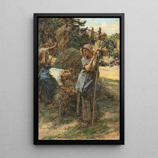 Lon Augustin Lhermitte - Faneuse ou Fenaison.webp