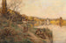 Einde van een mooie dag - Léon Augustin Lhermitte — weergave van het kunstwerk
