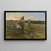 Glaneuses le soir - Léon Augustin Lhermitte — ingelijst kunstwerk aan de muur