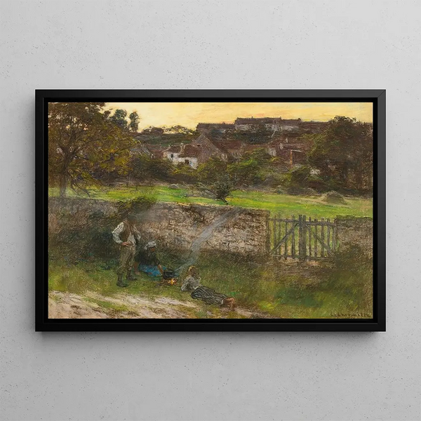 Lon Augustin Lhermitte - Les Chemineaux.webp