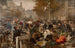 Les Halles - Léon Augustin Lhermitte — weergave van het kunstwerk