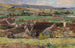 Les Toits vue de village - Léon Augustin Lhermitte — weergave van het kunstwerk