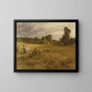 Lon Augustin Lhermitte - Lorage En Moisson.webp