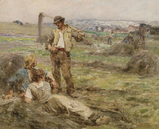 Lon Augustin Lhermitte - Repos pendant la fenaison.webp