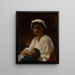La Femme du Bandit - Léon Bonnat — framed artwork on a wall