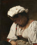 La Victime - Léon Bonnat — weergave van het kunstwerk