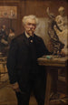 L'atelier du sculpteur Henri Allouard - Léon Eugène Maxime Faivre — weergave van het kunstwerk