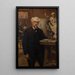L'atelier du sculpteur Henri Allouard - Léon Eugène Maxime Faivre — ingelijst kunstwerk aan de muur