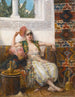 Odalisque - Léon François Comerre — weergave van het kunstwerk