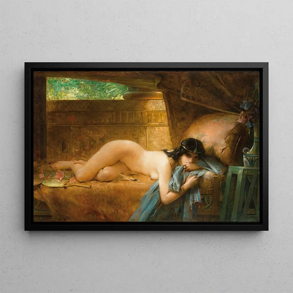The legendary tunic - Léon François Comerre — framed artwork on a wall