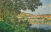 Vue de Vétheuil, rivieroevers - Léon Joubert — weergave van het kunstwerk