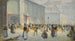 Les Halles, Parijs - Léon Lemaitre — weergave van het kunstwerk