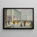 Les Halles, Parijs - Léon Lemaitre — ingelijst kunstwerk aan de muur