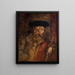 Portret - Léon Lucien Goupil — ingelijst kunstwerk aan de muur