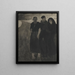 Vissers en visseressen - Léon Spilliaert — ingelijst kunstwerk aan de muur