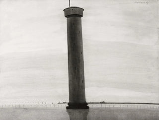 Lon Spilliaert - Le Phare aux signaux De vuurtoren.webp
