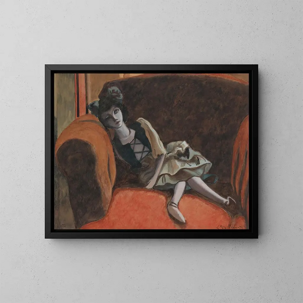 Pop - Léon Spilliaert — ingelijst kunstwerk aan de muur