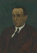 Portret van Henri Vandeputte - Léon Spilliaert — weergave van het kunstwerk