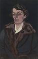 Portret van Madame Storck-Hertoghe - Léon Spilliaert — weergave van het kunstwerk