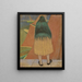 Vissersvrouw - Léon Spilliaert — ingelijst kunstwerk aan de muur