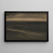 Marine zwarte schilderij - Léon Spilliaert — ingelijst kunstwerk aan de muur