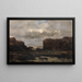 La Côte à Saintonge - Léonce Chabry — ingelijst kunstwerk aan de muur