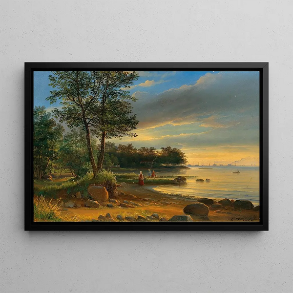 Longin Christianowitsch Fricke - On the Baltic Coast.webp