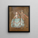 Children Dancing - Lorens Pasch the Younger — framed artwork on a wall