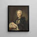 Mme Kristina Magdalena Wargentin - Lorens Pasch de Jonge — ingelijst kunstwerk aan de muur